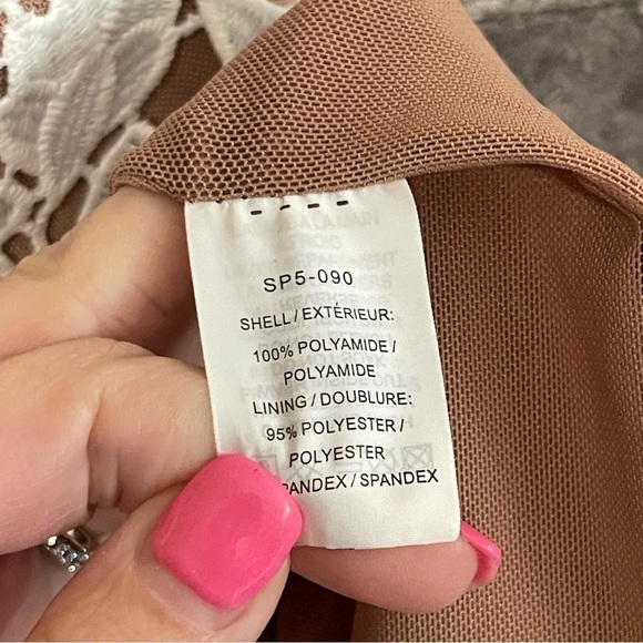 Self Portrait Azaelea guipure lace dress white midi - Picture 11 of 15